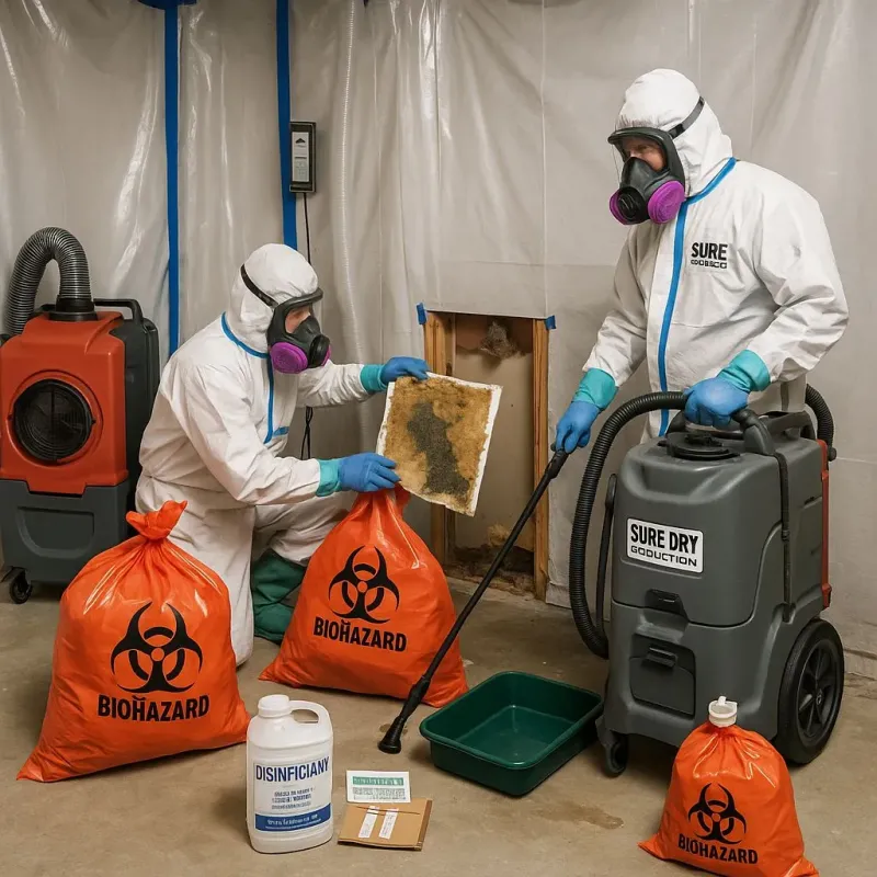 Contaminated Water Handling Protocols process in Southwick, MA