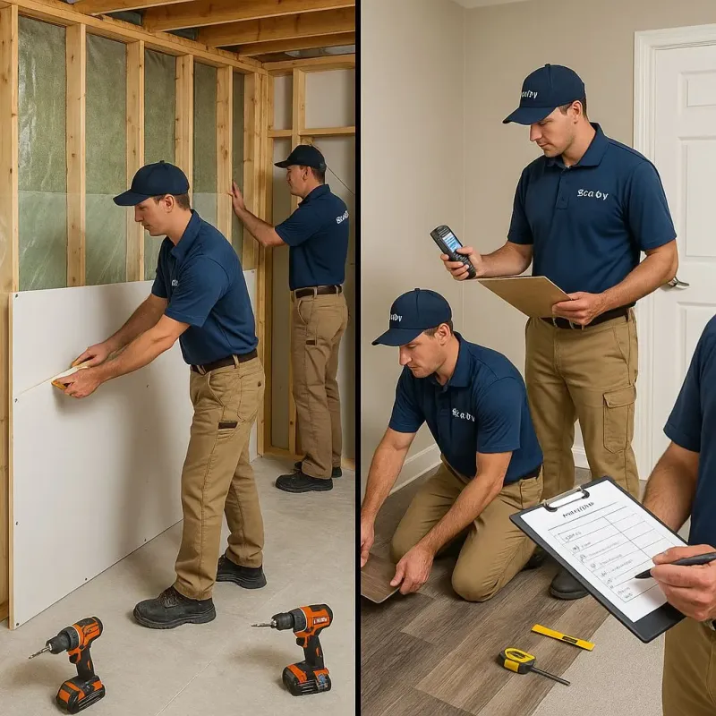 Repairs and Reconstruction process in Southwick, MA